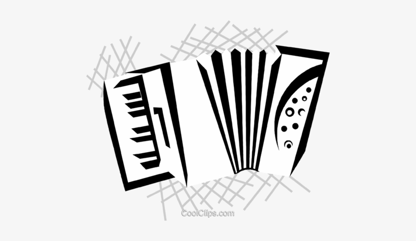 Acordeón Libres De Derechos Ilustraciones De Vectores - Accordion, transparent png download