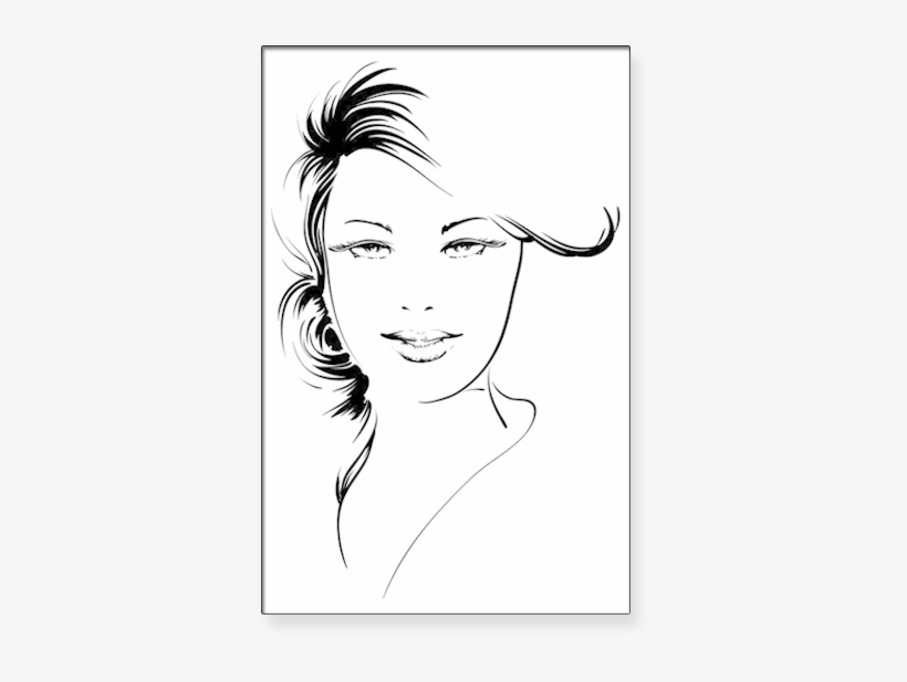Beauty Girl Face - Face, transparent png download