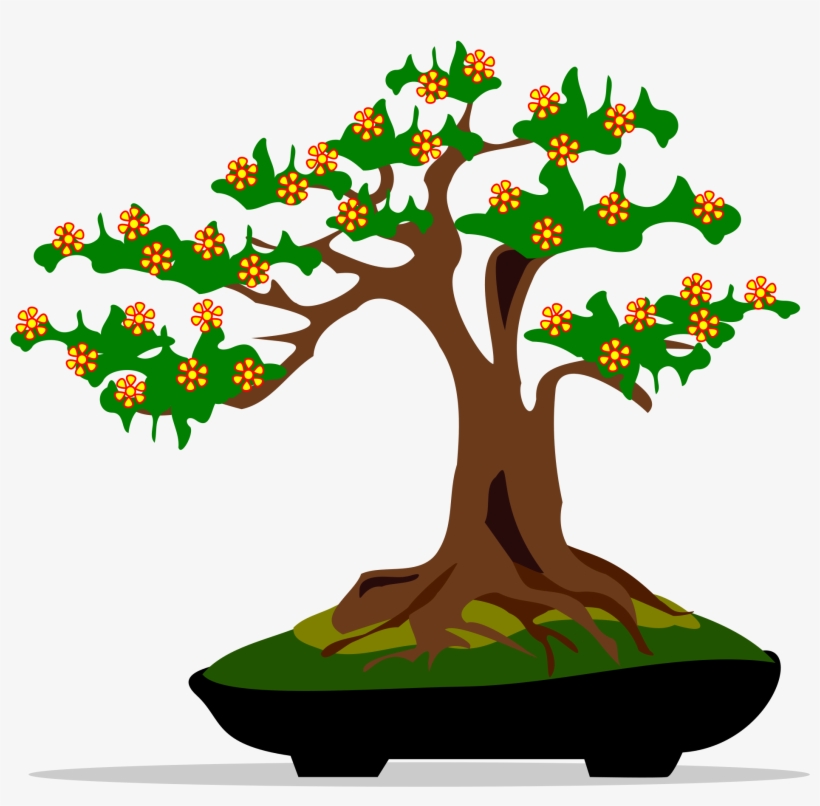 Jpg Royalty Free Icons Free And Downloads This Design - Bonsai Clipart, transparent png download