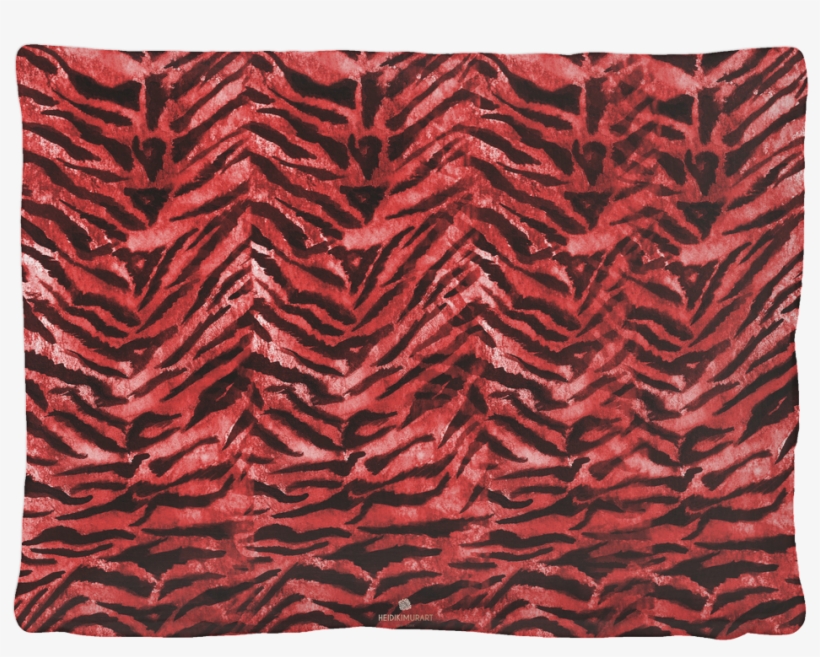 Kaori Red Tiger Striped Customizable Pet Bed Dog Cat - Cat, transparent png download