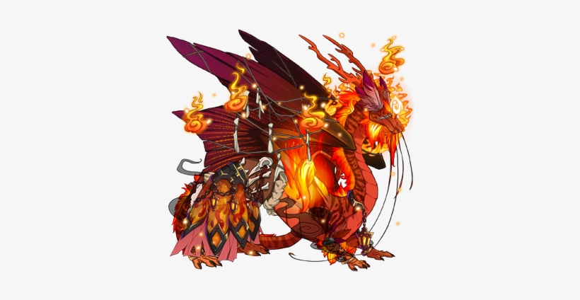 This Dragon Had A Tiger Gene On Him, But When I Equipped - Flight Rising Furious, transparent png download