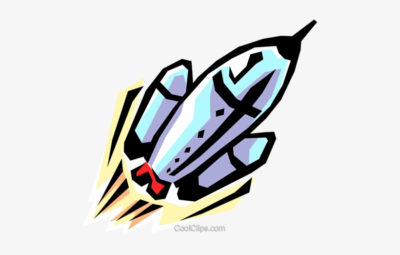 Rocket Ship Royalty Free Vector Clip Art Illustration - Learning, transparent png download
