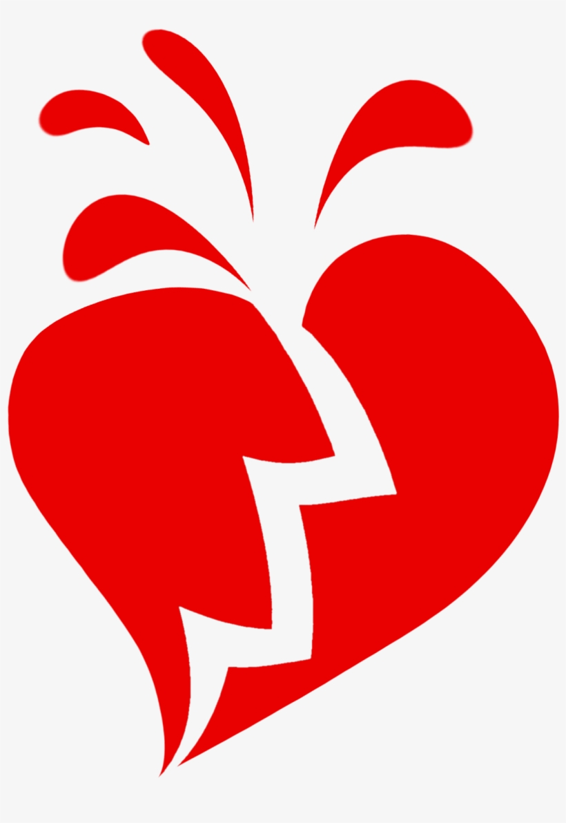 Png Clipart Broken - Heart Break Gif Png, transparent png download