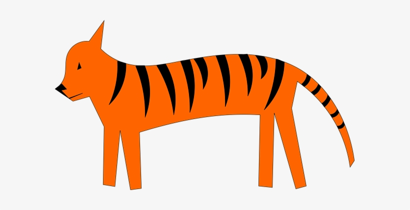 Tiger, Cartoon, Cute, Animal, Zoo, Funny - เสื้อ การ์ตูน น่า รัก, transparent png download