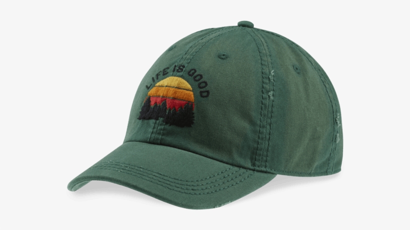 Outdoor Lig Sunwashed Chill Cap - Life Is Good, transparent png download
