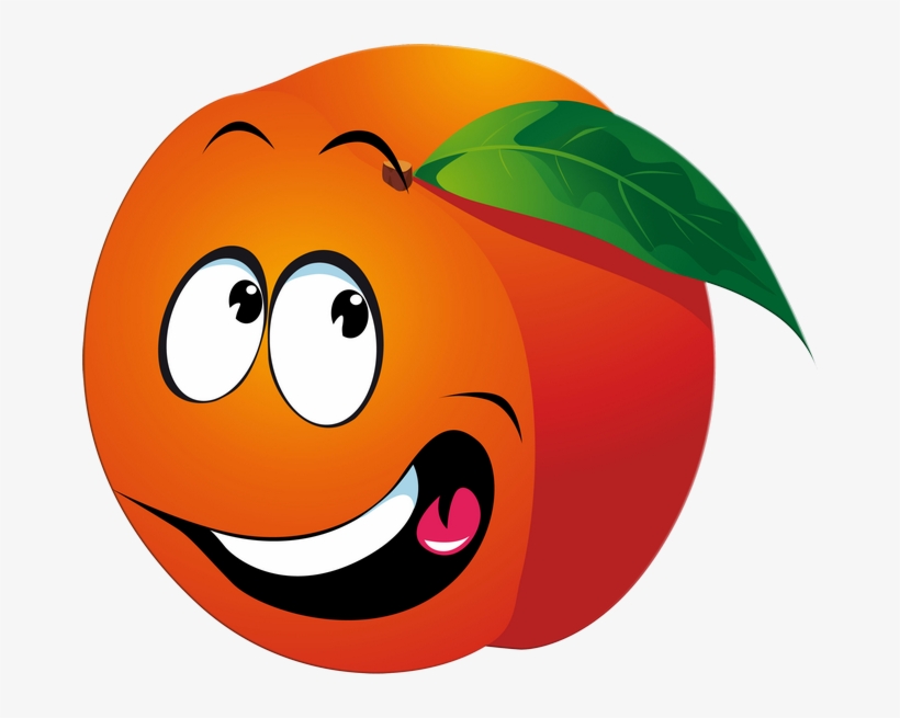 Download Fruit Clipart Emoji - Fruit With Faces Clipart | Transparent ...