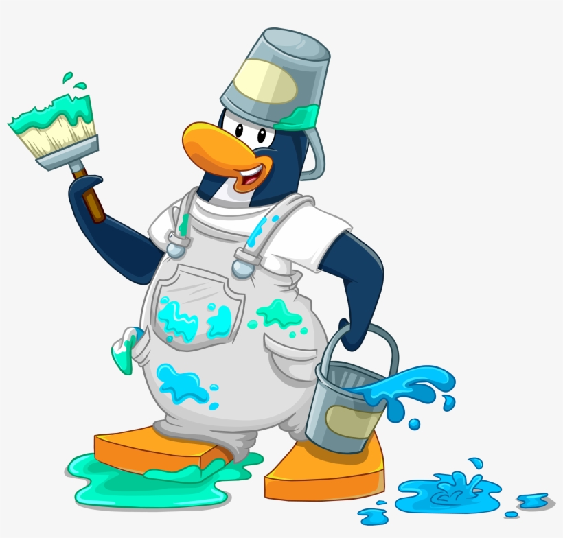 Penguin Style Painter 2 - Cartoon, transparent png download