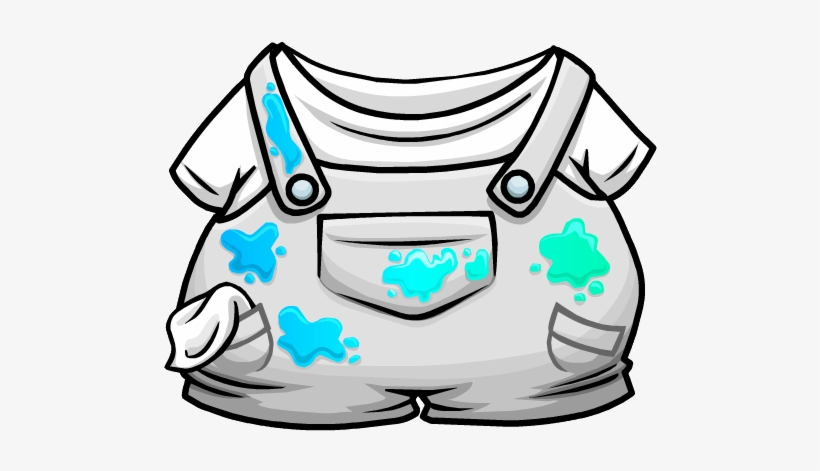 Painter Overalls Clothing Icon Id 4011 - Club Penguin Penguins, transparent png download