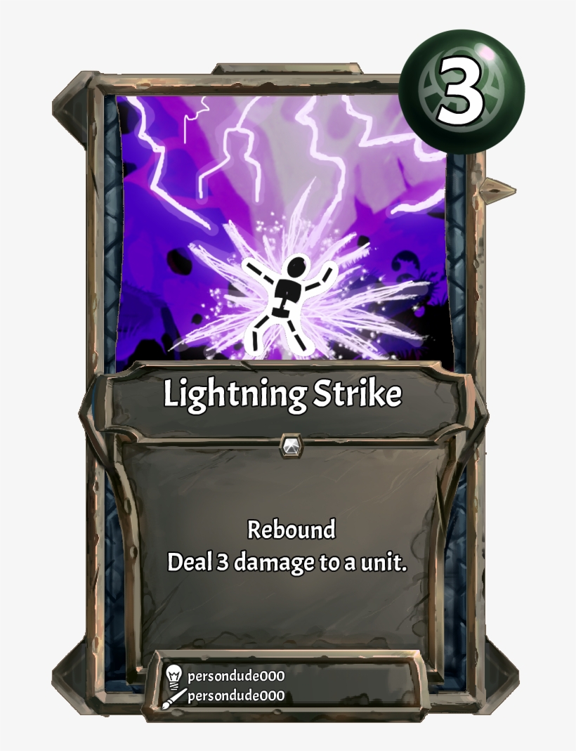 [card] Lightning Strikeweek - Pc Game, transparent png download