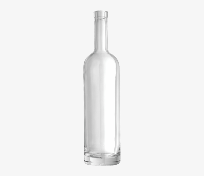 Flint 750 Ml Jefferson Flat Bottom Liquor Bottle - Flint, transparent png download