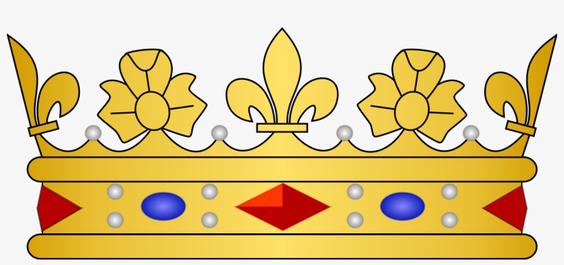 Open - French Heraldic Crown, transparent png download