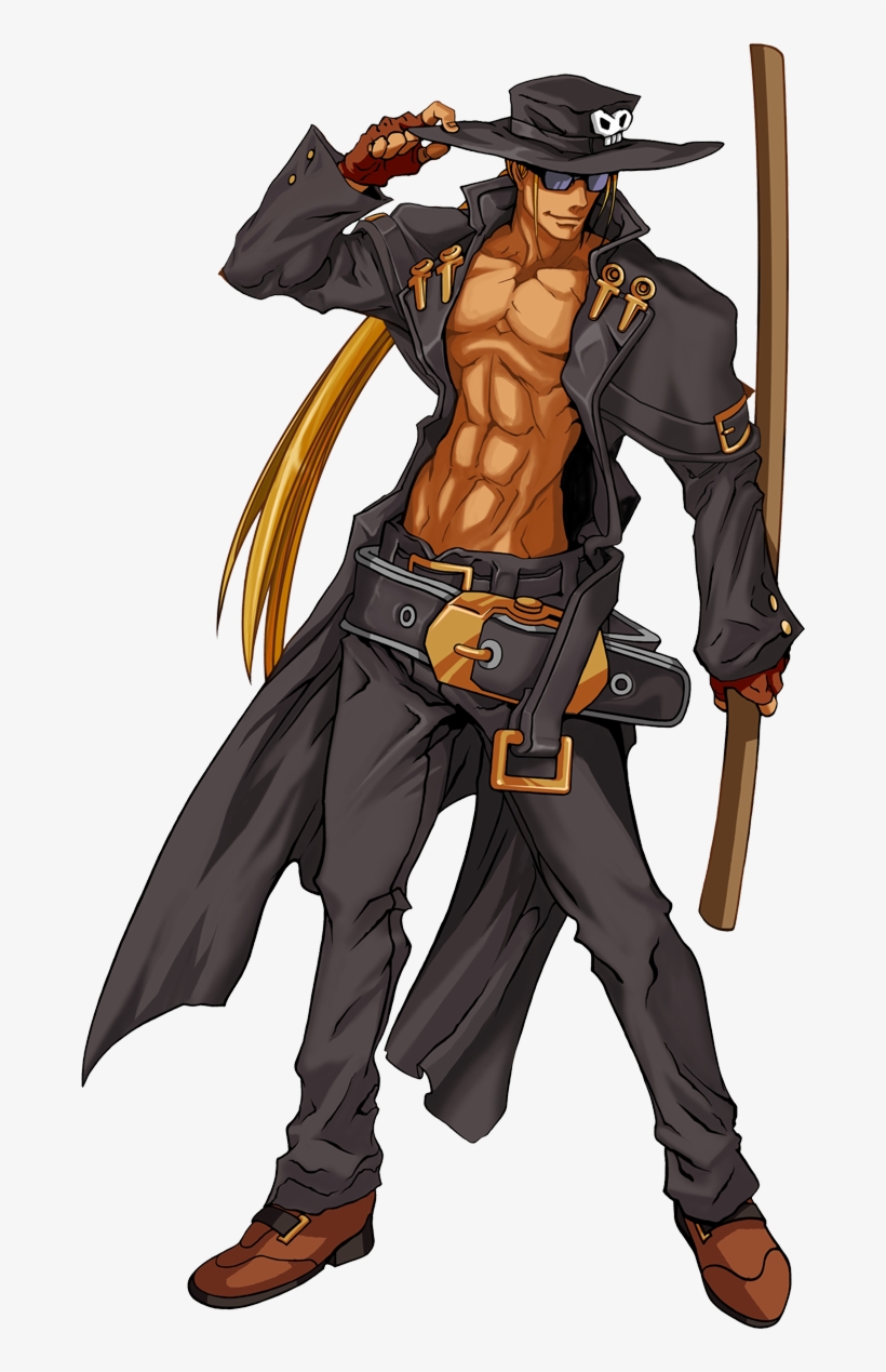 Why Hello Johnny Bravo - Guilty Gear Johnny, transparent png download