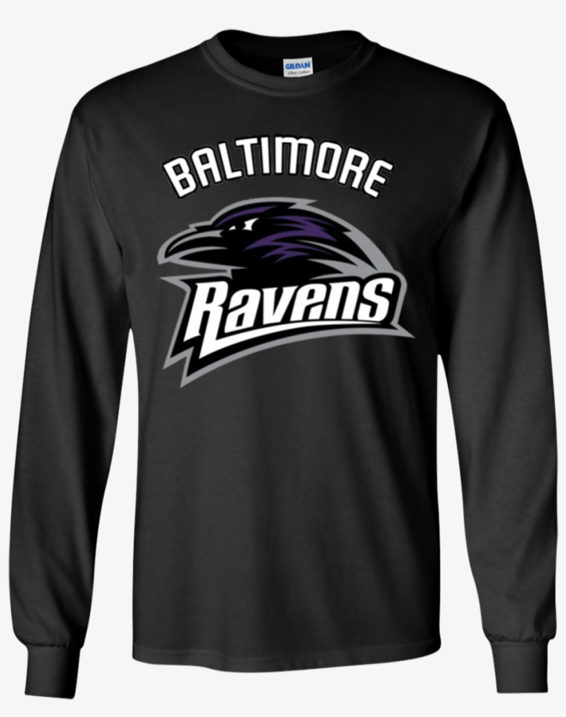 Baltimore Ravens T Shirt Baltimore Ravens Logo G240 - My Wifes A Nurse T Shirt, transparent png download