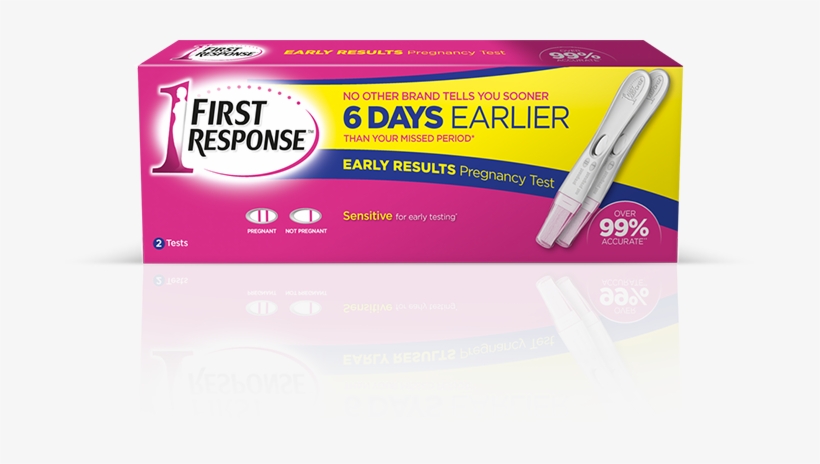 First Response™ Rapid Result Pregnancy Test - First Response Pregnancy Test (2), transparent png download