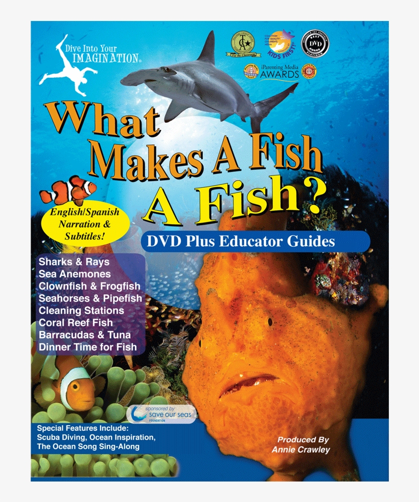 What Makes A Fish, A Fish Dvd - Makes A Fish A Fish - (region 1 Import Dvd), transparent png download