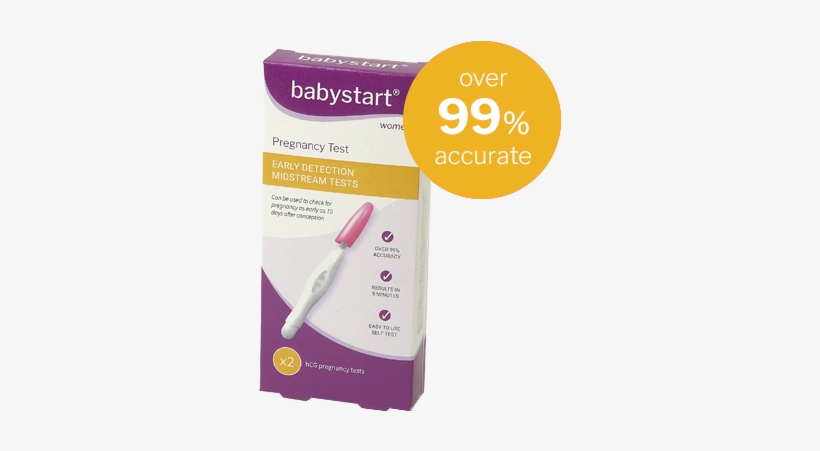 Babystart Pregnancy Tests - Pregnancy Test, transparent png download