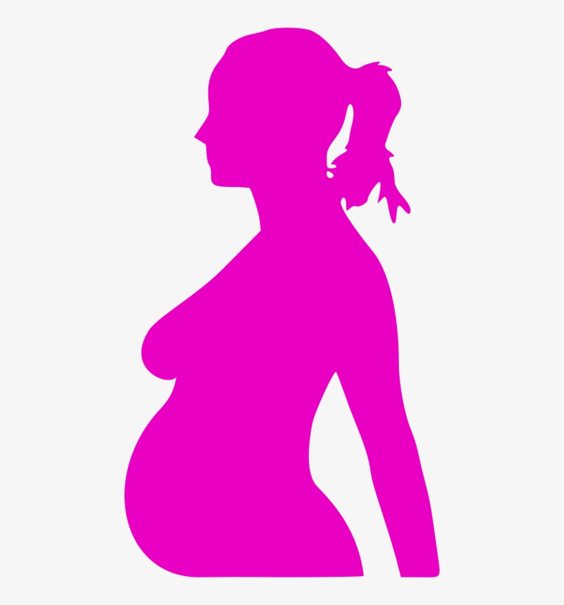 About Pregnancy Test Positive Then Negative On Earliest - Pregnant Clip Art, transparent png download