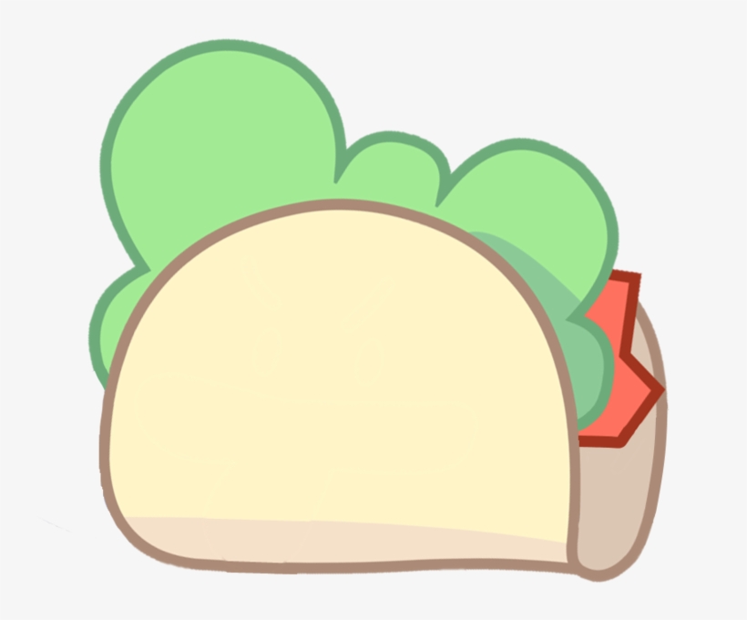 Bfdi Taco But No Fish By Penplethepinepen On Deviantart - Bfdi Taco, transparent png download