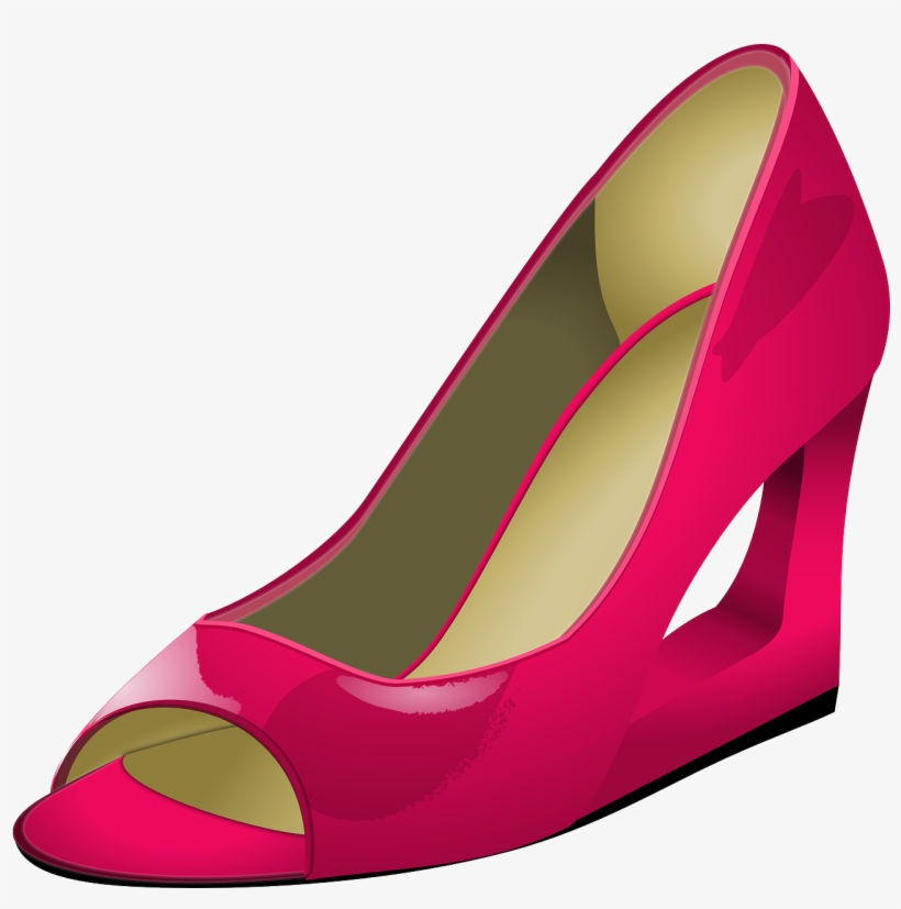 Taco Clip Art Download - Wedge Heels Clipart, transparent png download