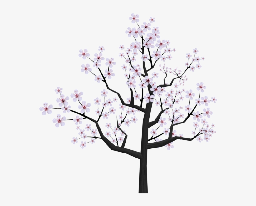Cherry Tree Clipart Transparent Cartoon Cherry Blossom Tree Png Png Image Transparent Png Free Download On Seekpng