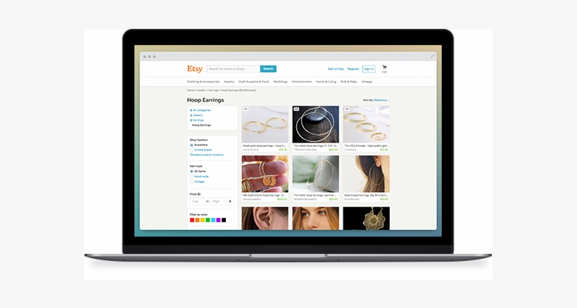 Etsy Integration - Web Design, transparent png download