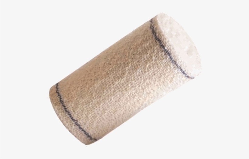 White Color Cotton Elastic Crepe Bandage With/ Without - Bandage, transparent png download