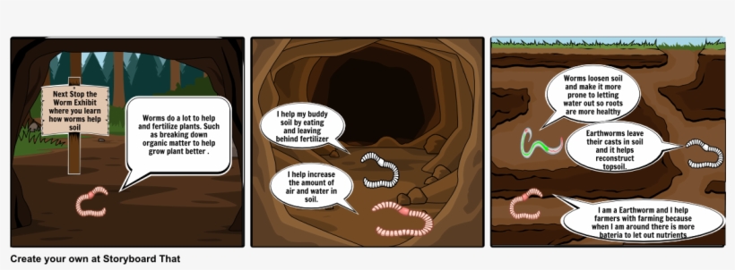 Worms Help Soil - Earthworms Help Soil, transparent png download