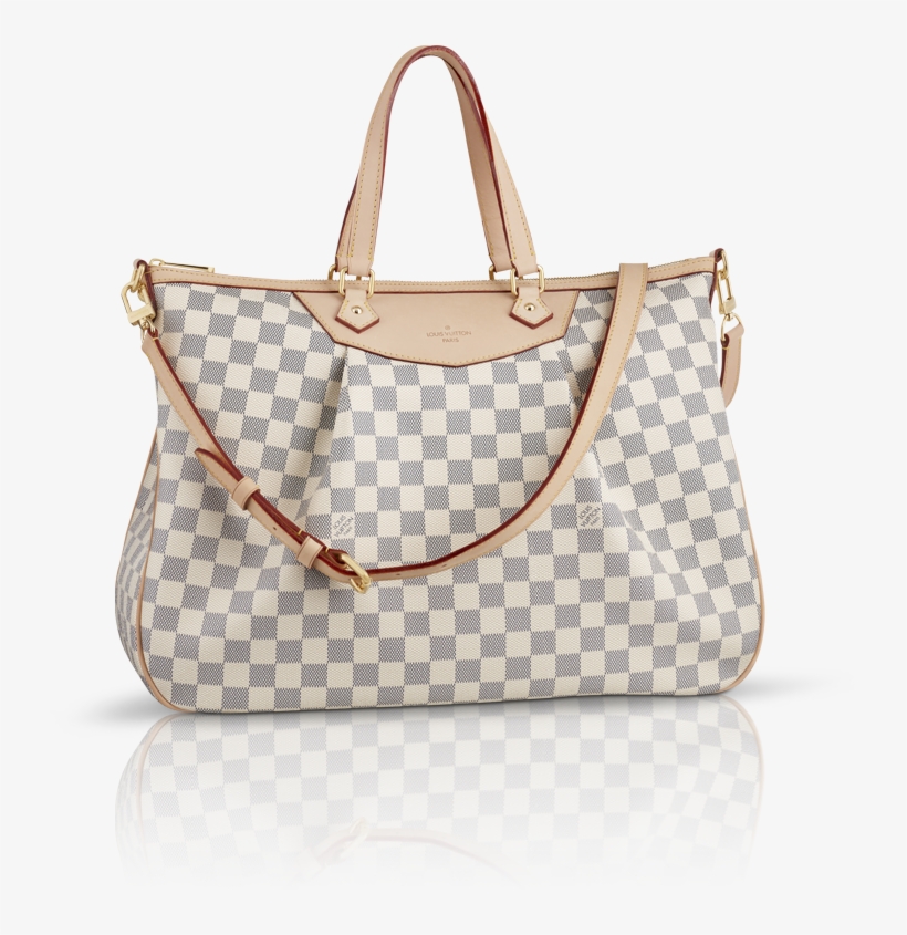 Louis Vuitton Siracusa Gm Damier Azur N41111 - Louis Vuitton Siracusa Gm, transparent png download