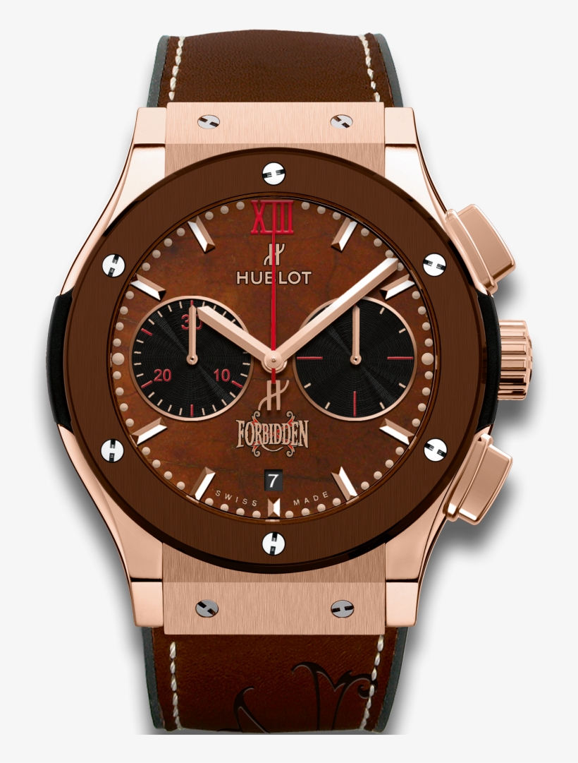 Classic Fusion Chronograph King Gold Brown Ceramic - Hublot Prices South Africa, transparent png download
