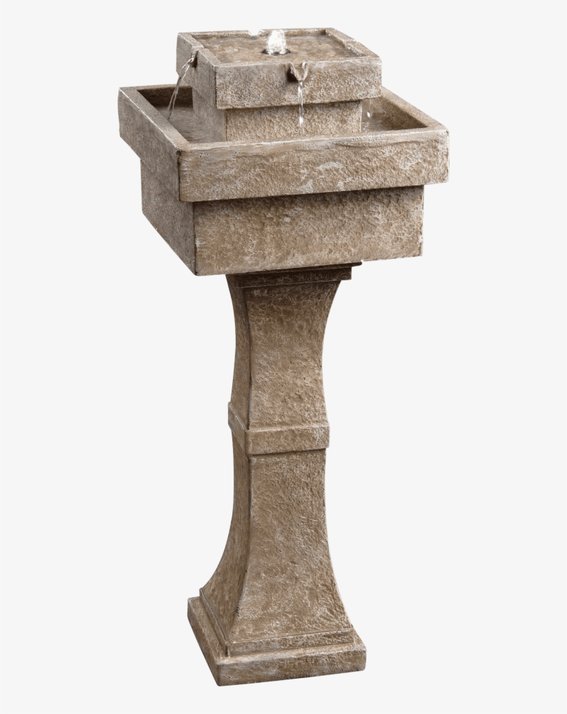 Free Png Images - Kenroy Home Cadet Outdoor Solar Floor Fountain, transparent png download