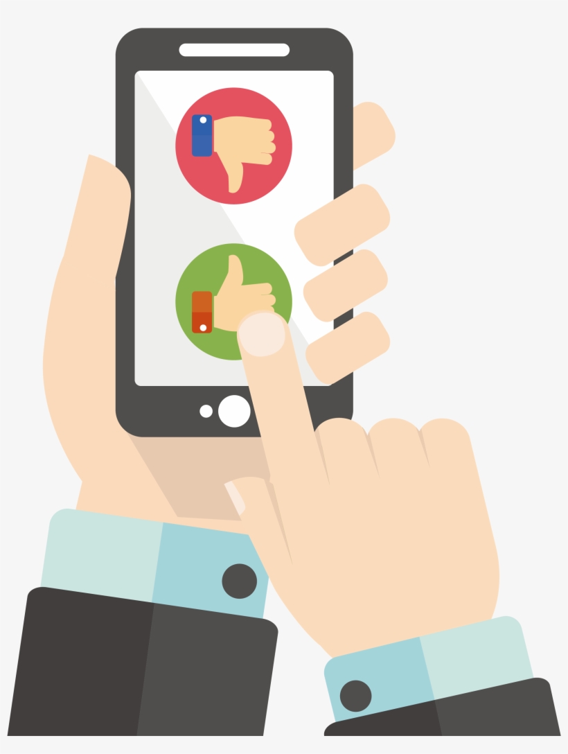 Mobile App Smartphone Illustration - Smartphone Illustration, transparent png download