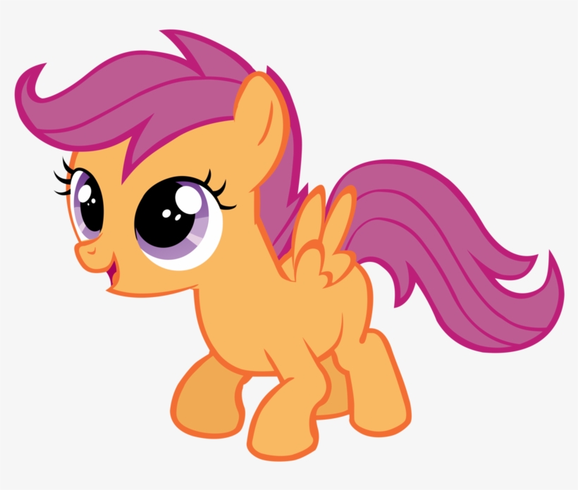 Scootaloo Vector By Tryhardbrony-d5ftafr - Mlp Fim Scootaloo, transparent png download