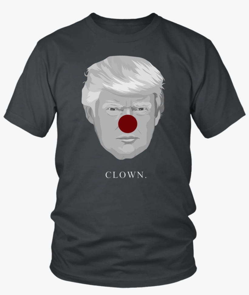 Anti Trump Clown Nose Joke Dumb T Shirt Clown Nose, - Bad Wolves Band T Shirt, transparent png download