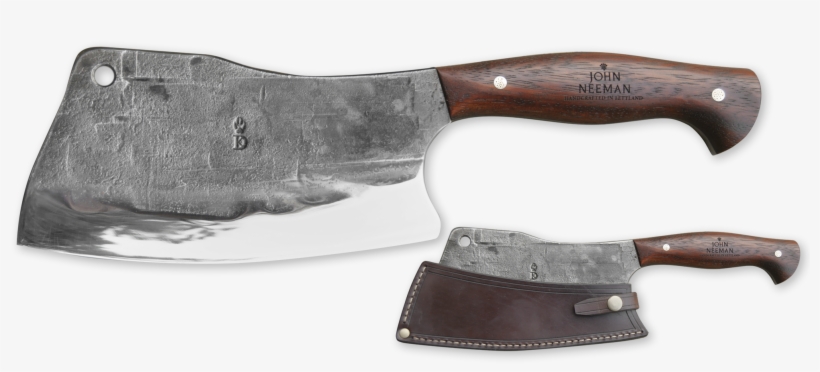 Hand Forged Cleaver By John Neeman Tools - Knife, transparent png download