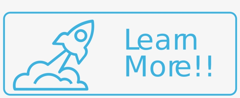 Learn More Rocket - Learn Svg, transparent png download