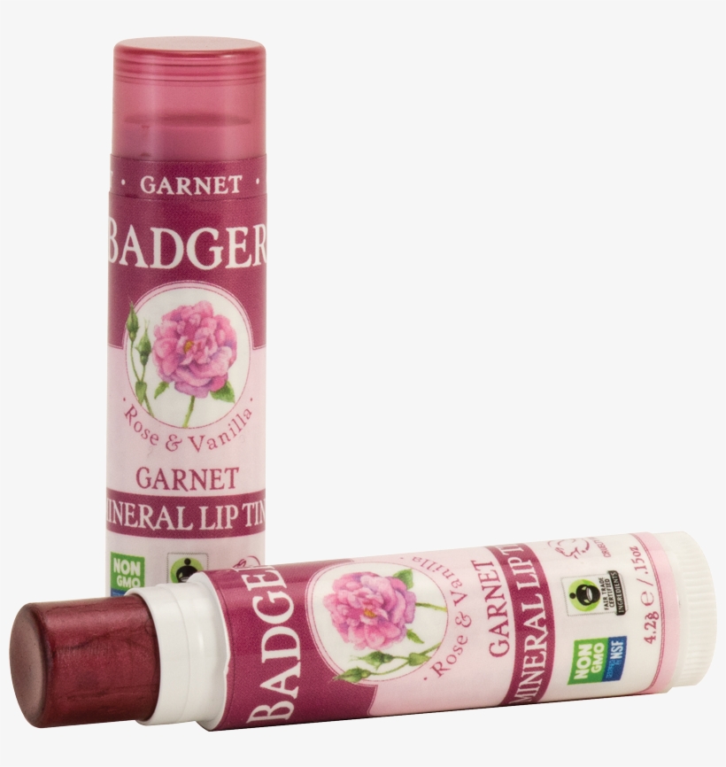 Badger Balm - Badger Garnet Lip Tint, transparent png download