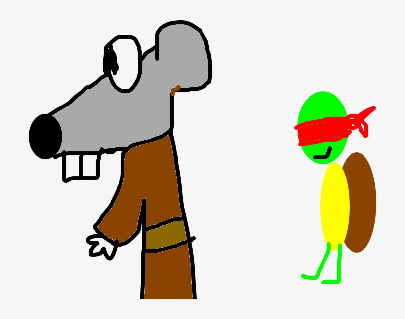 Mestre Splinter - Gartic Mestre, transparent png download