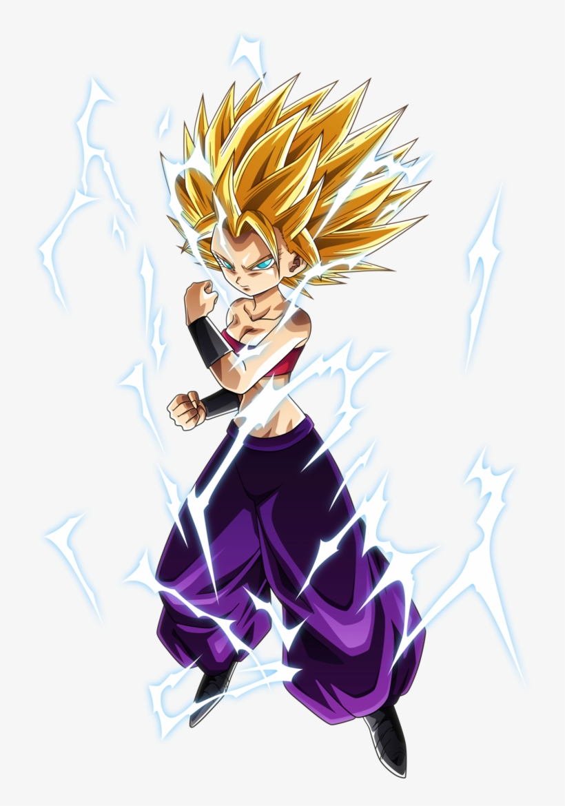Super Saiyan 2 Caulifla Vfx By Aubreiprince-dbhydo7 - Caulifla Super Saiyan 2, transparent png download