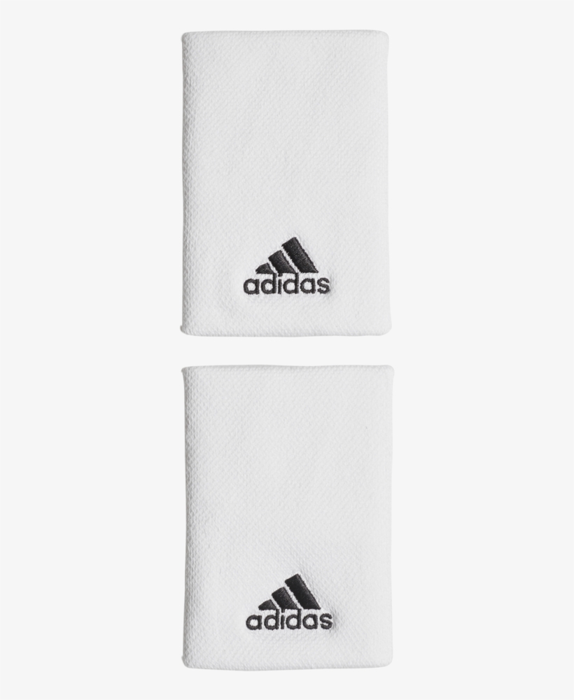 Adidas Wristband Long 2 Pack White/black - Adidas Tennis Tennis Wristband L M, transparent png download