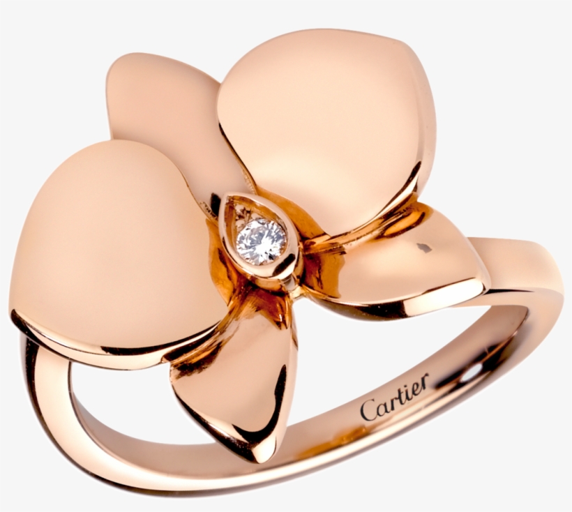 cartier orchid ring