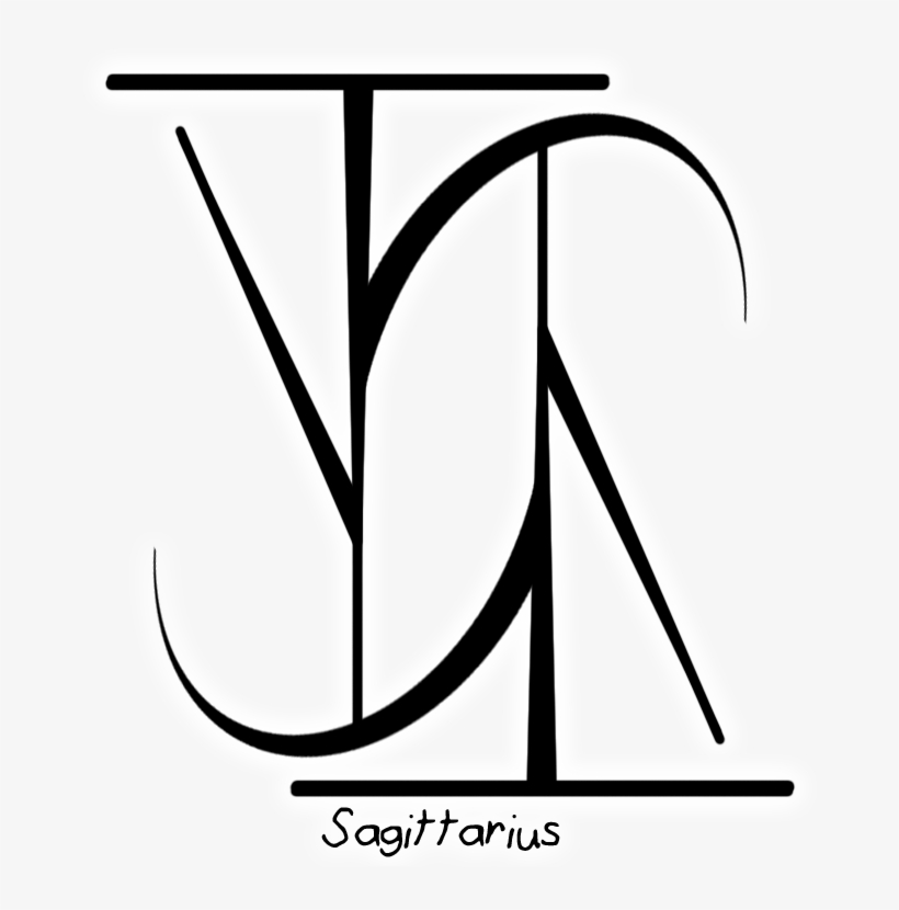 “sagittarius” Zodiac Sigil Requested By Anonymous, transparent png download