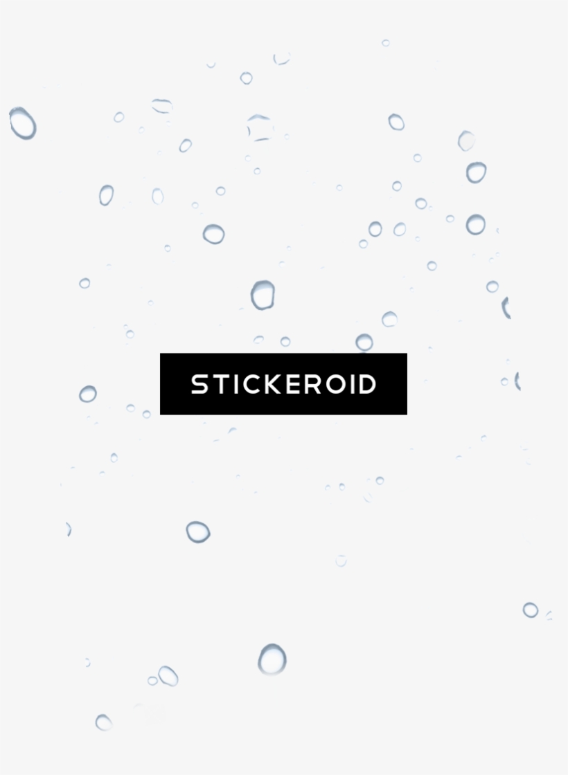 Water Drops Nature - Number, transparent png download