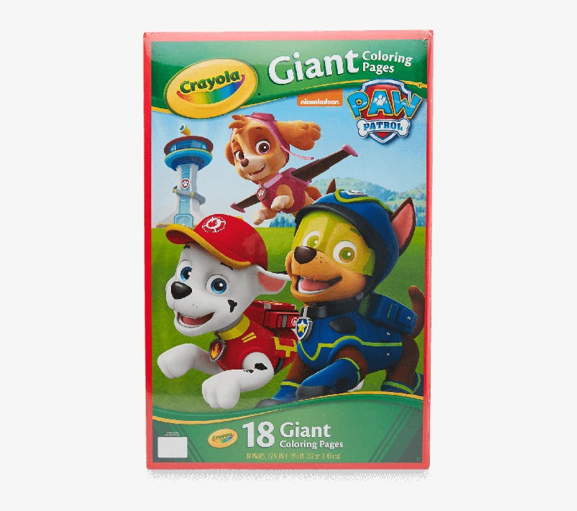 Download Paw Patrol Giant Coloring Pages Set Crayola Giant Color