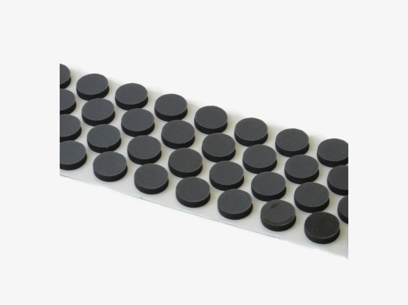 Black Cd-dvd Foam Dots, 2500 Per Roll - Dvd, transparent png download