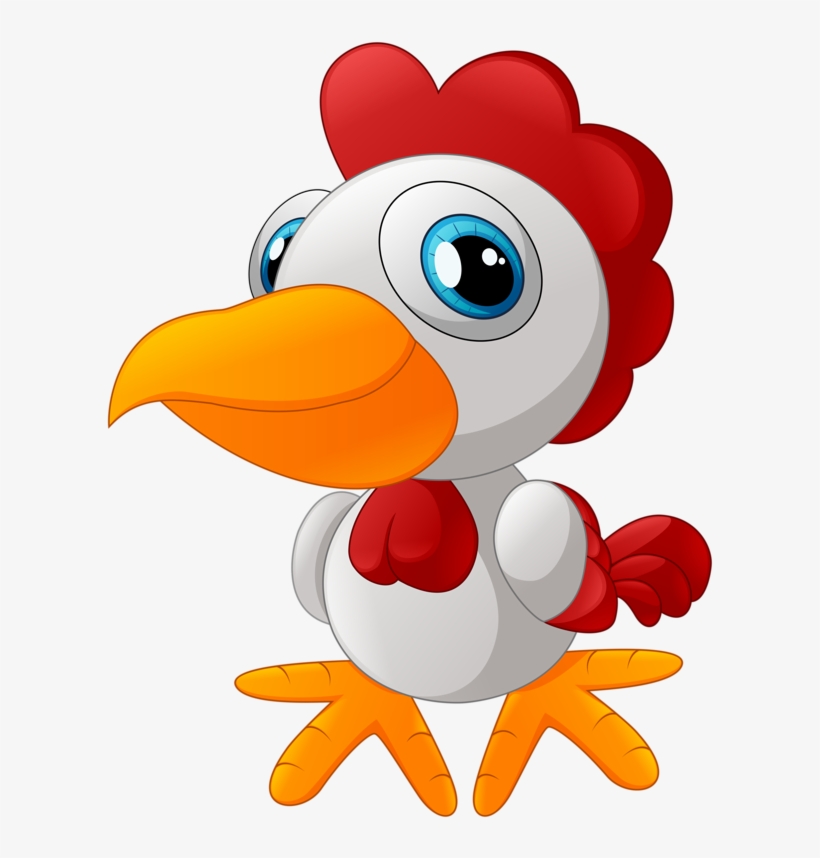 Cartoon Rooster, Cartoon Birds, Cartoon Art, 2017 Rooster, - 彩色 卡通, transparent png download