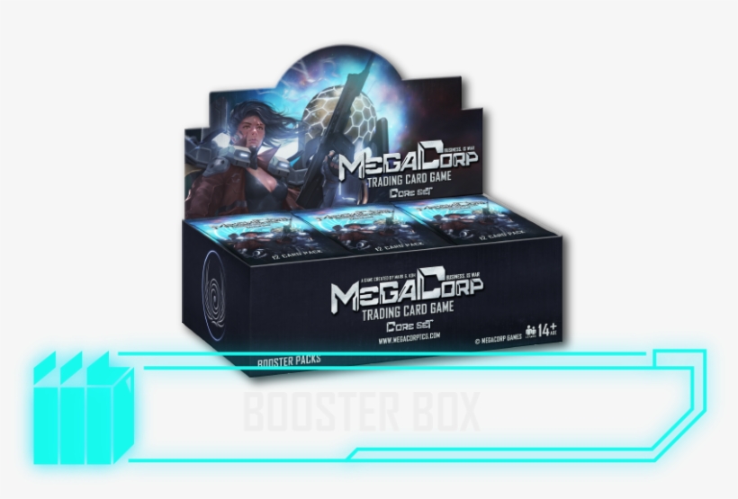 Booster-07 - Megacorp - Business Is War Booster Box, transparent png download