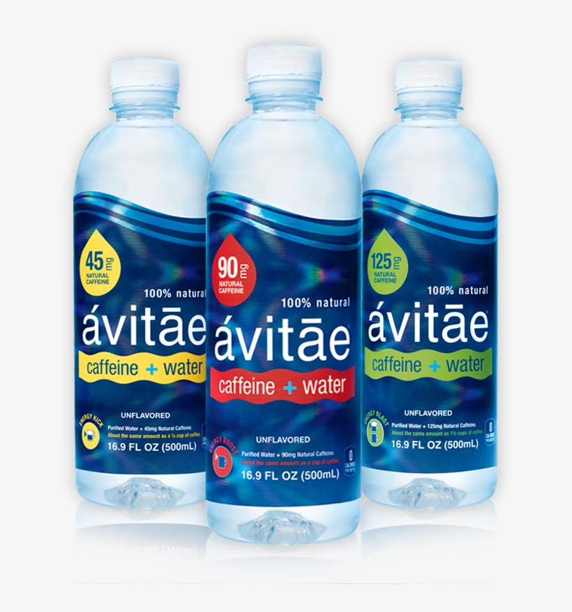 Caffeine, Water And Avitae Caffeine Water Are Kind - Avitae Caffeinated Water - 16.9 Fl Oz Bottle, transparent png download
