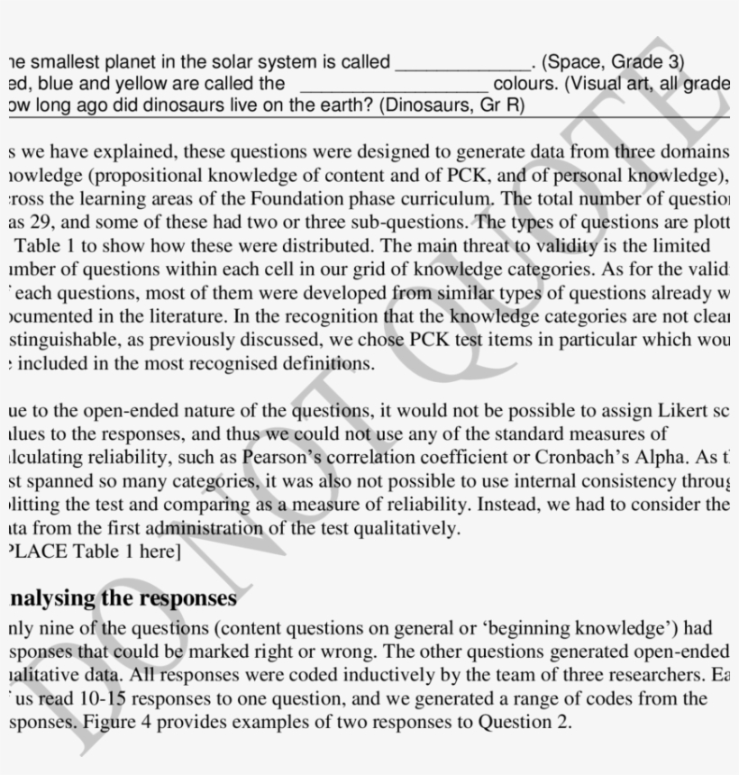 Questions Designed To Measure Teacher's Content Knowledge - "seeking An American Art Of The Dance", transparent png download