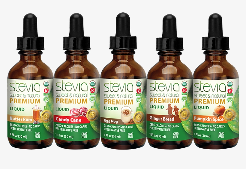 Bottles Packaged No Ribbon - Liquid Stevia Pomegranate - 60ml - Liquid, transparent png download