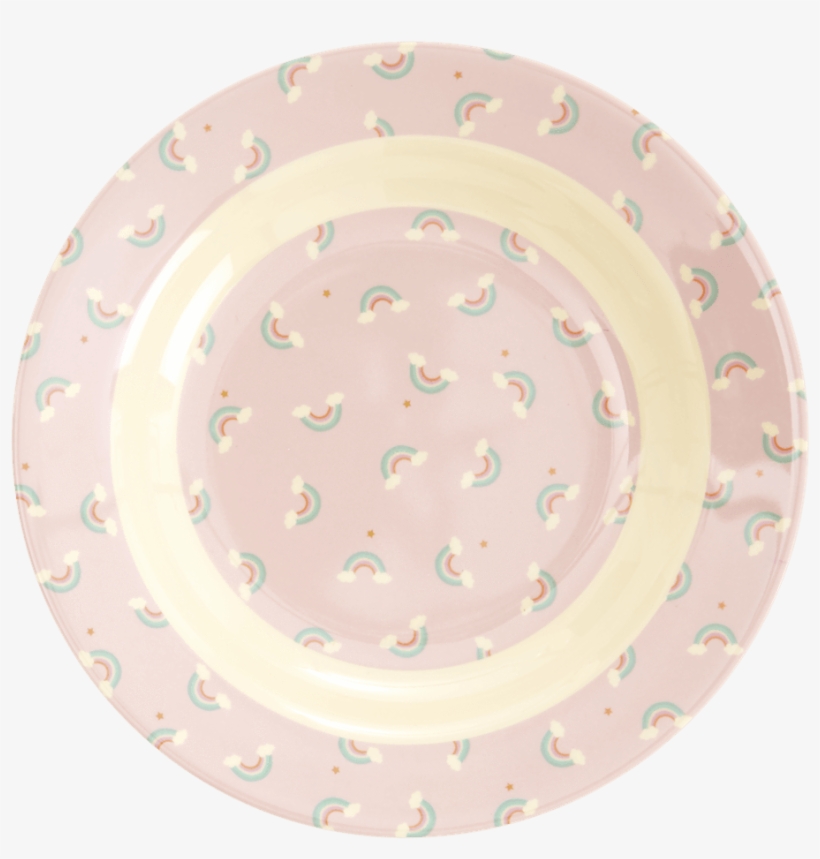 Rice,bowl With Rainbow Print,coucou,kitchenware - Circle, transparent png download